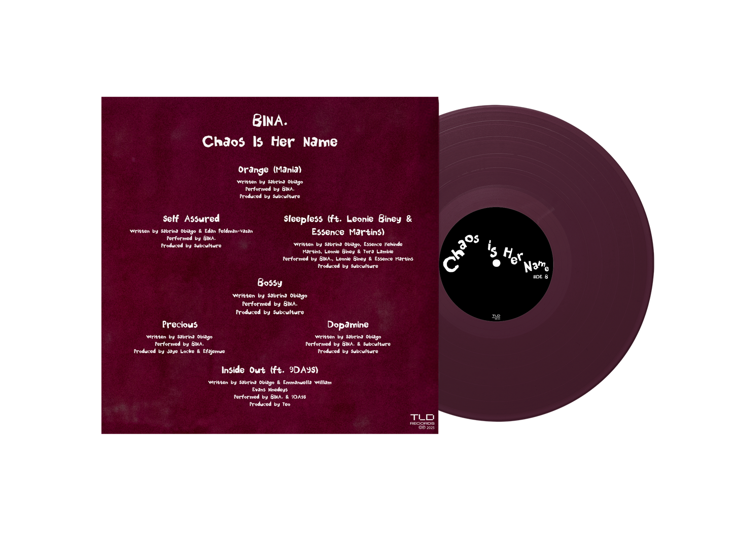 BINA. - Chaos Is Her Name Superfan Bundle